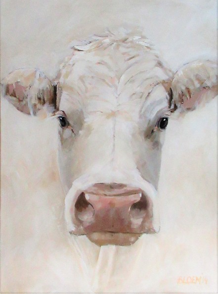 Corrie Nuijen-Bloem schilderij koe web